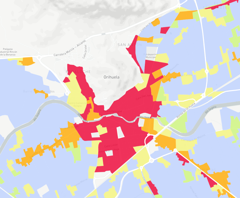 Flood risk PATRICOVA