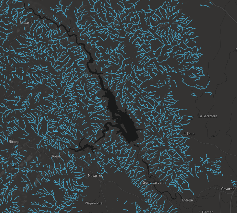 Watercourse network